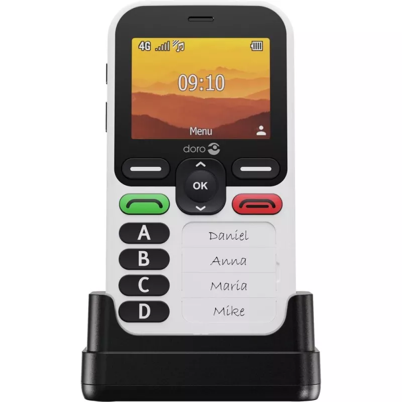Smartphone Doro Leva X10 2,4 Zoll 1150 mAh Graphit