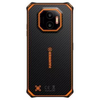 Smartphone HAMMER Energy X2 — Android 15, MediaTek Helio G81, 6.1 Zoll 1560×720 IPS, 6 GB RAM, 128 GB, Dual SIM, 4G, 50 MP, 5000 mAh, IP68