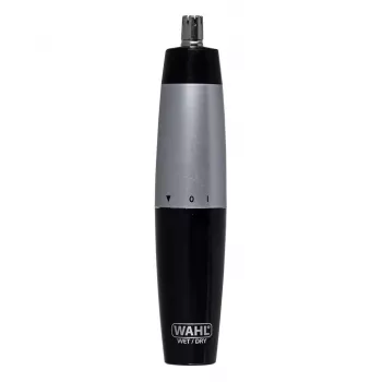 Wahl 05642-135 Nasen- und Ohrhaartrimmer, schwarz/silber