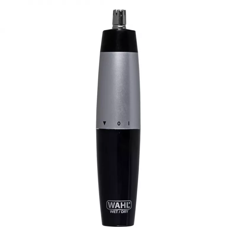 Wahl 05642-135 Nasen- und Ohrhaartrimmer, schwarz/silber