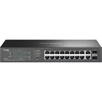 Network-Switch TP-LINK OMADA ES220GP Managed 18x Gigabit (10/100/1000) mit PoE+ Unterstützung