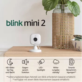 IP-Überwachungskamera Amazon Blink Mini 2 1080p