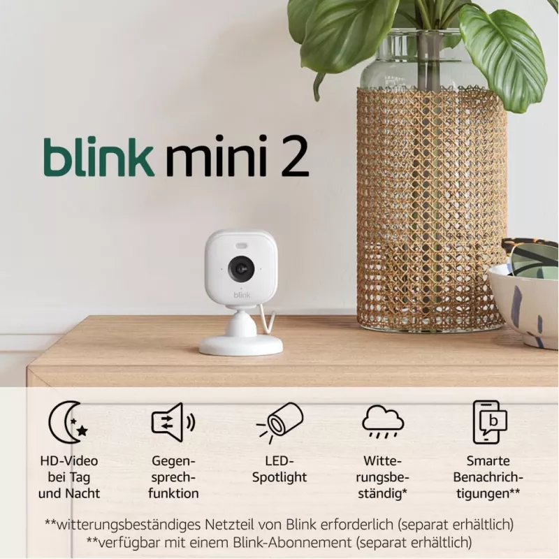 IP-Überwachungskamera Amazon Blink Mini 2 1080p
