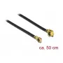 Koaxialkabel DeLOCK 89651 0,5 m MHF I-PEX MHF IV HSC MXHP32