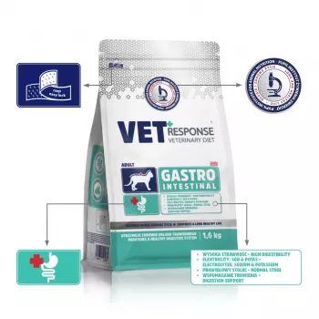 VET RESPONSE Gastrointestinal - Trockenfutter für Katzen - 1,6kg