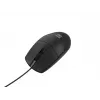 Kabelgebundene Büromaus NATEC Ruff Plus USB Typ-A, rechtshändig, 1200 DPI, 3 Tasten, schwarz