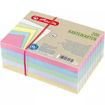 Karteikarte Herlitz 50041145 Mehrfarbig