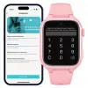 Smartwatch Stelio Junior Pro AI 4G ST-SWJ102-PK — Kinder-4G-Uhr, pink