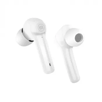 Maxell Dynamic+ kabellose Kopfhörer mit Ladecase Bluetooth weiß