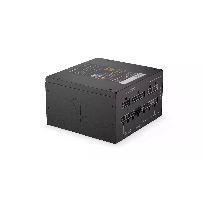 Netzteil ENDORFY Supremo FM6 850 W, 24-Pin-ATX, vollmodular, 80 PLUS Gold, 120-mm-Lüfter, Schwarz