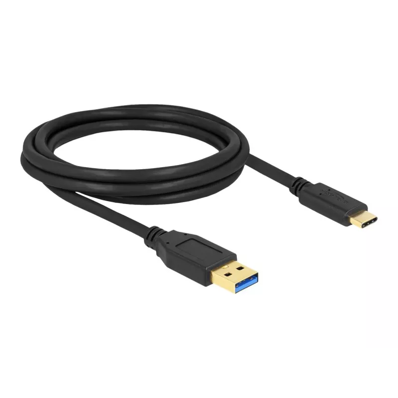 Kabel DeLOCK SuperSpeed USB (USB 3.2 Gen 2) Typ-A auf Typ-C 2 m