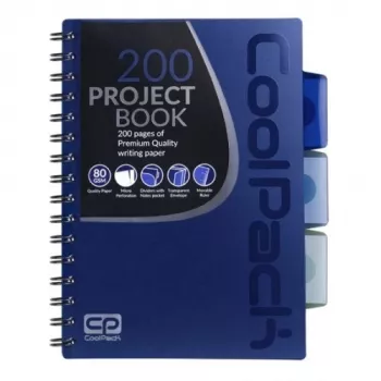 Spiral-Notizbuch A5 Coolpack Dunkelblau