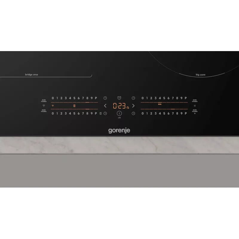 Gorenje GI6432BCWF Schwarz Einbau 60 cm Zonen-Induktionskochfeld 4 Zone(n)