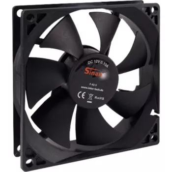 Gehäuselüfter Inter-Tech 88885180 Universelles Kühlsystem 9,2 cm