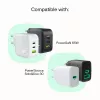 Kabel USB-C-USB-C PowerStream 100W geflochten 1,2m weiß