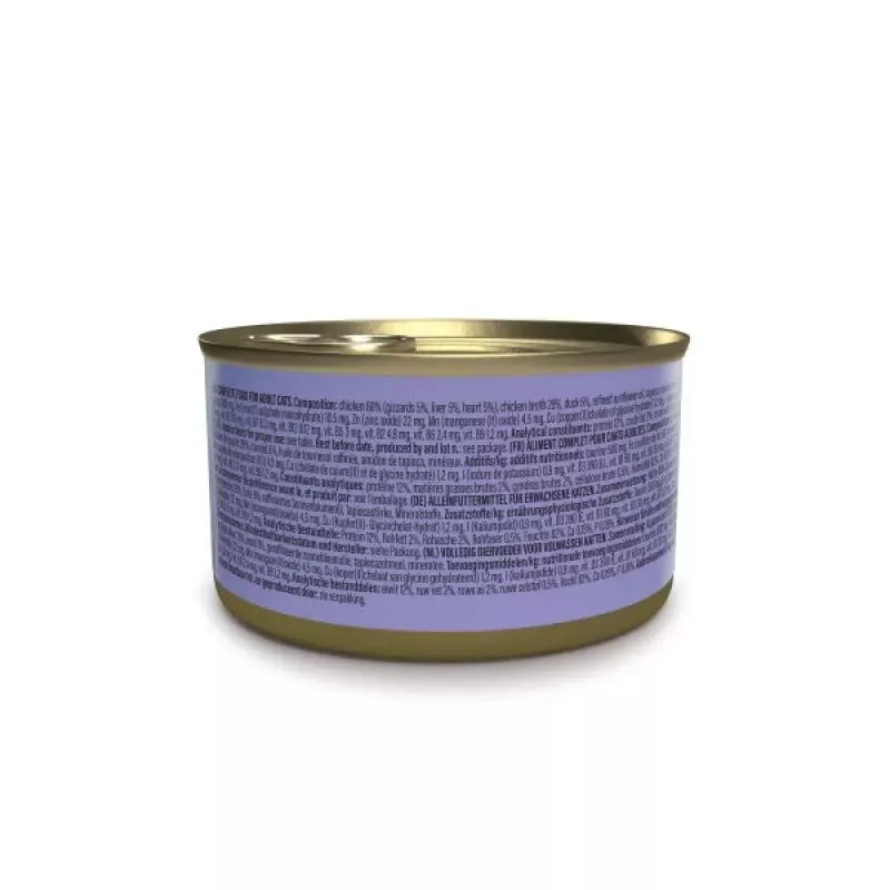 Nassfutter für Katzen Agras Pet Foods Schesir after Dark Complete Brühe 80 g — Huhn, getreidefrei, gluten- und sojafrei