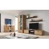 Cama set of two shelves 125cm SOHO lefkas oak/Schwarz