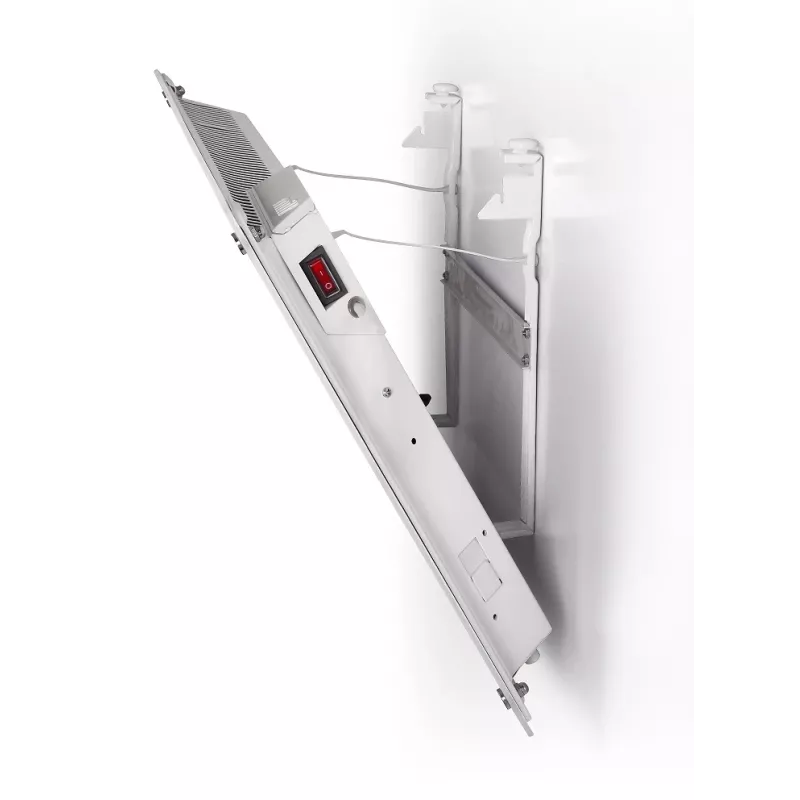Mill | Heizgerät | MB800L DN Glass | Flachheizkörper | 800 W | Anzahl der Leistungsstufen 1 | Geeignet für Räume bis 10-14 m² | Weiß | IPX4