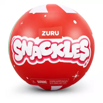 Spielfigur Zuru Snackles Christmas – Überraschungs-Sammelblindbox, sortierte Einzelfigur