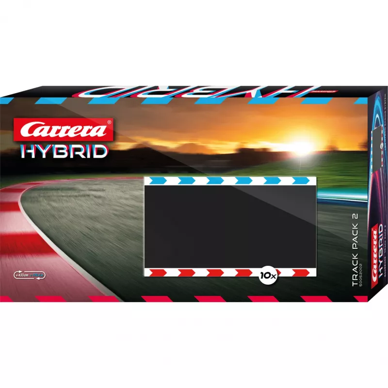 Slotcar-Streckenerweiterungspack CARRERA Hybrid Track Pack 2 Erweiterung / Auto-Set