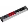 Bachmann Power Extension 912.024 0,2 m 3 AC-Ausgänge Schwarz Grau