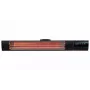 Infrarot-Heizstrahler SUNRED RD-DARK-25, 2500 W, Wandmontage, IP55, schwarz