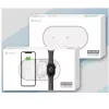 3-in-1 kabelloses Ladegerät Devia V4 10W — für Smartphone, Apple Watch, Kopfhörer