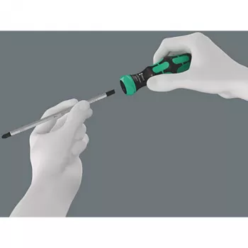 Manueller Schraubendreher Wera 5051495001 gerader Schraubendreher, Länge 189 mm, Breite 64 mm, Höhe 38 mm