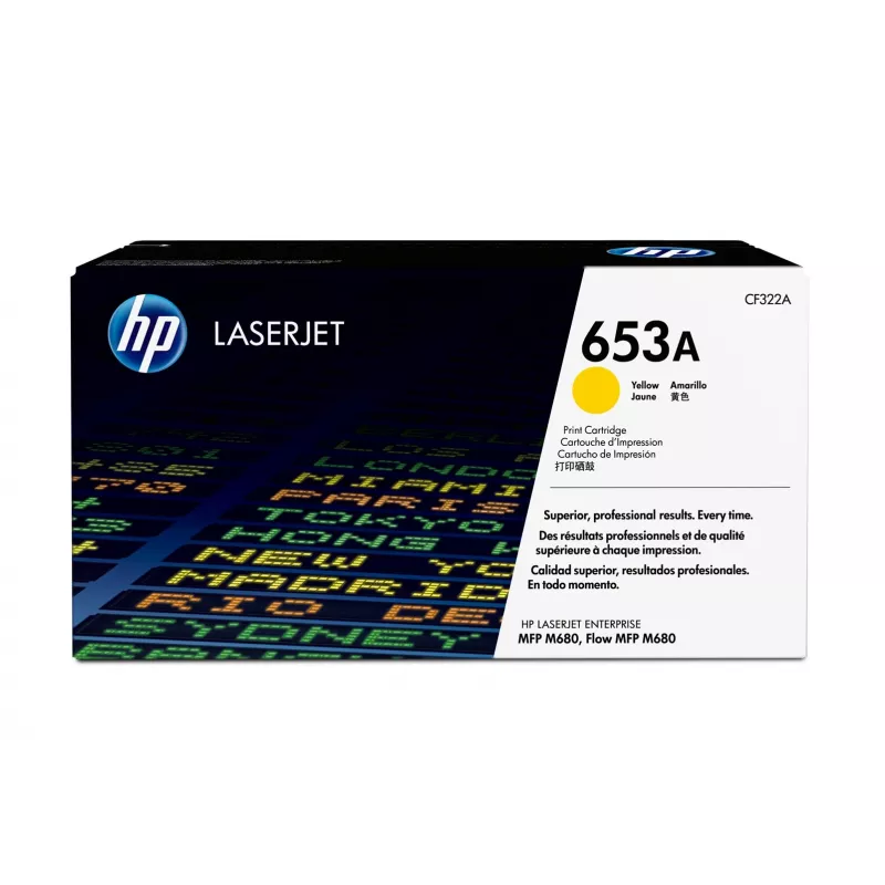 Toner HP Cartridge No 653A HP 653A Gelb 6000 Seiten