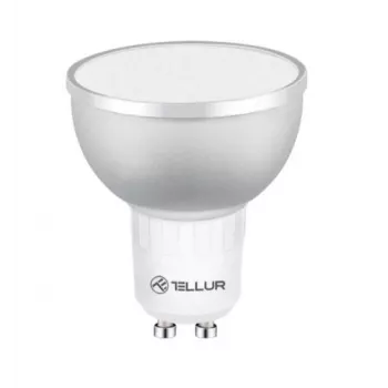 LED Smart Bulb Tellur GU10 5W RGB dimmbar – GU10-Sockel, 5 W, RGB, intelligente Steuerung