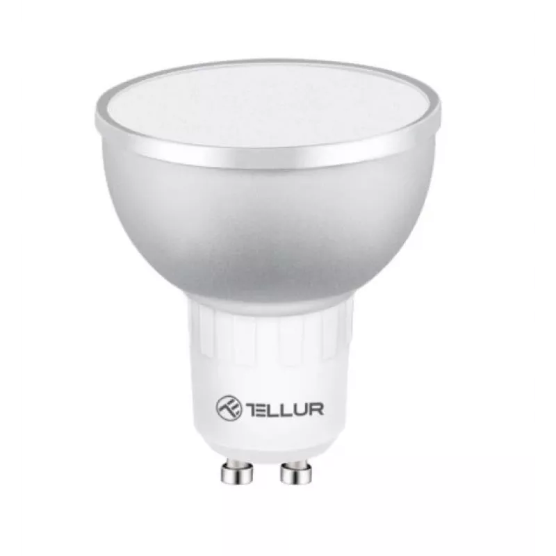 LED Smart Bulb Tellur GU10 5W RGB dimmbar – GU10-Sockel, 5 W, RGB, intelligente Steuerung