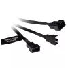RGB-Splitterkabel Alphacool 18679 Schwarz Kunststoff 150mm