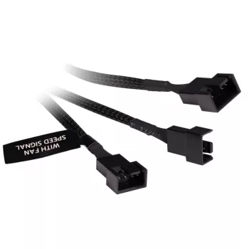 RGB-Splitterkabel Alphacool 18679 Schwarz Kunststoff 150mm