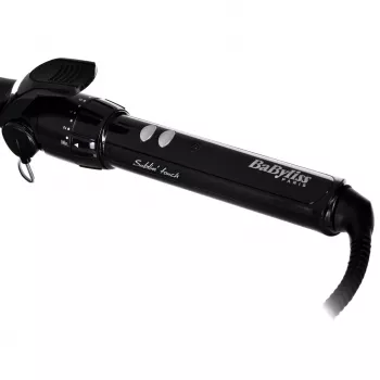 Lockenstab BABYLISS Pro 180 19mm – 19 mm Zylinder, 150–180 °C, 10 Heizstufen, Kabel mit Drehgelenk, pink/schwarz