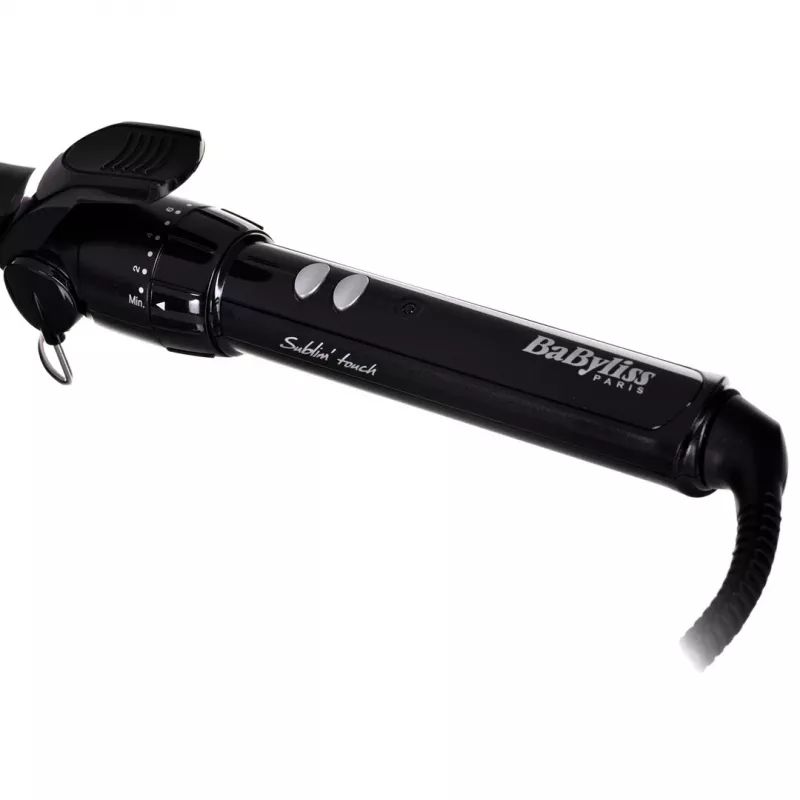 Lockenstab BABYLISS Pro 180 19mm – 19 mm Zylinder, 150–180 °C, 10 Heizstufen, Kabel mit Drehgelenk, pink/schwarz
