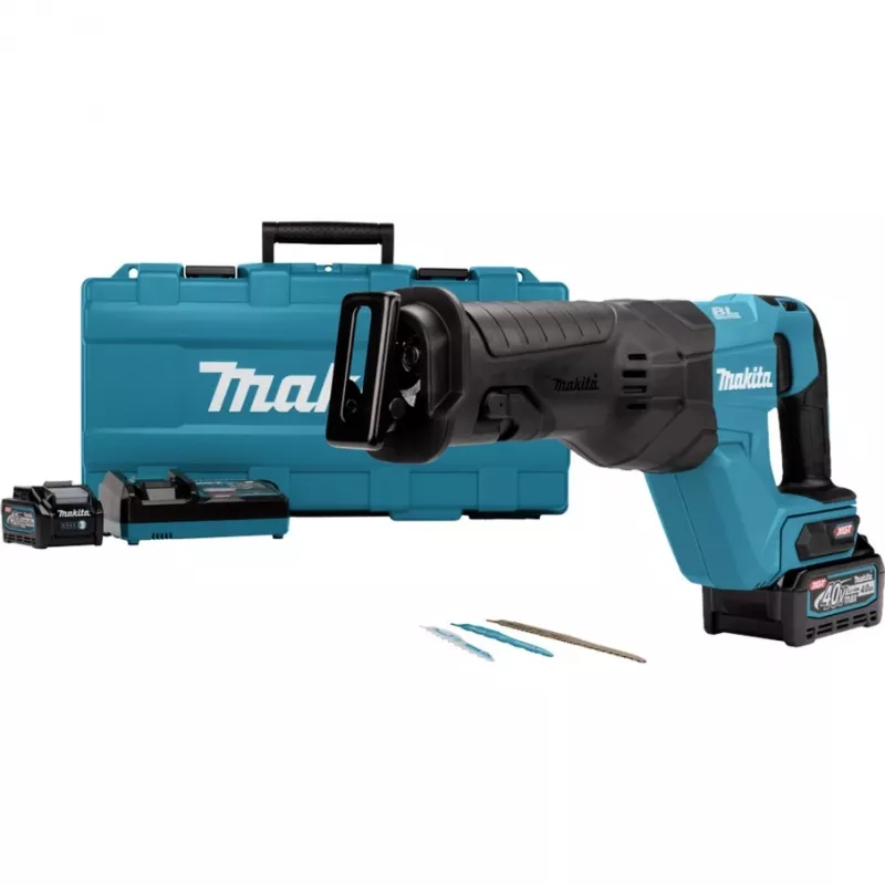 Akku-Säbelsäge JR001GM201 XGT, 40 Volt, Säbelsäge Blau/Schwarz, 2x Li-Ion XGT Akku 4,0 Ah, Tragekoffer