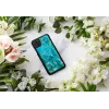 Schutzhülle iKins für iPhone 11 Pro Max – Almond Blossom Schwarz