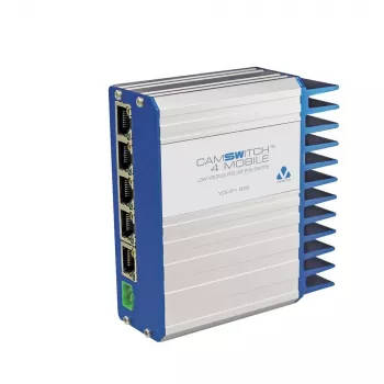 Power over Ethernet Switch Veracity VCS-4P1-MOB 4-Port PoE mobile Einheit