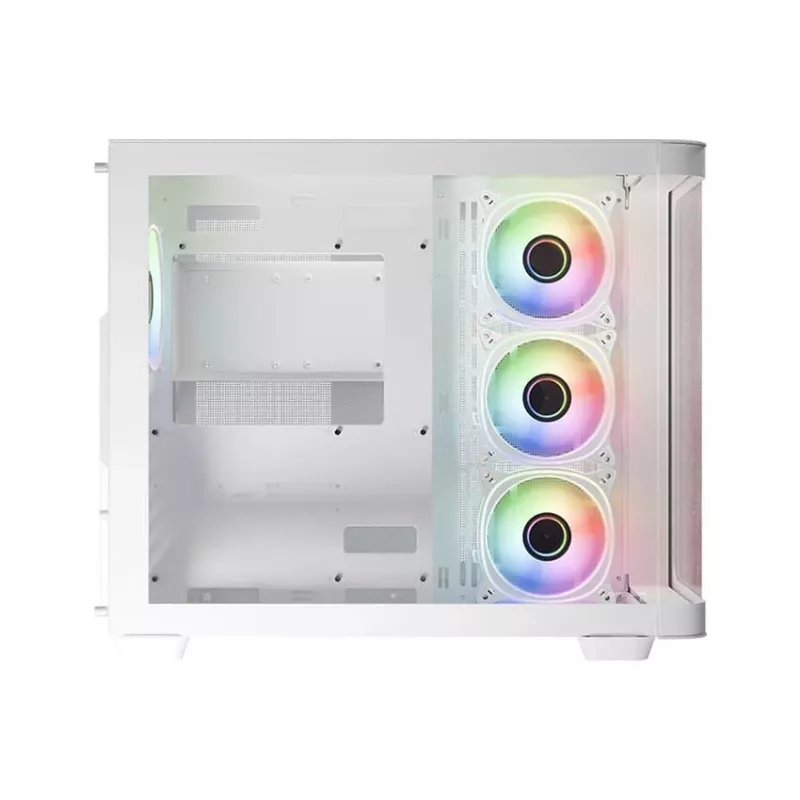 Computer case Midi LC-Power Gaming 8001W Pro-Storm Light, ATX, Schwarz