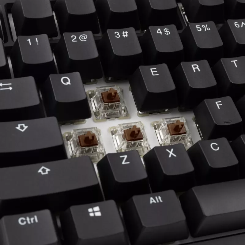 Ducky Tinker 75 Tastatur Gaming USB US-Englisch Schwarz