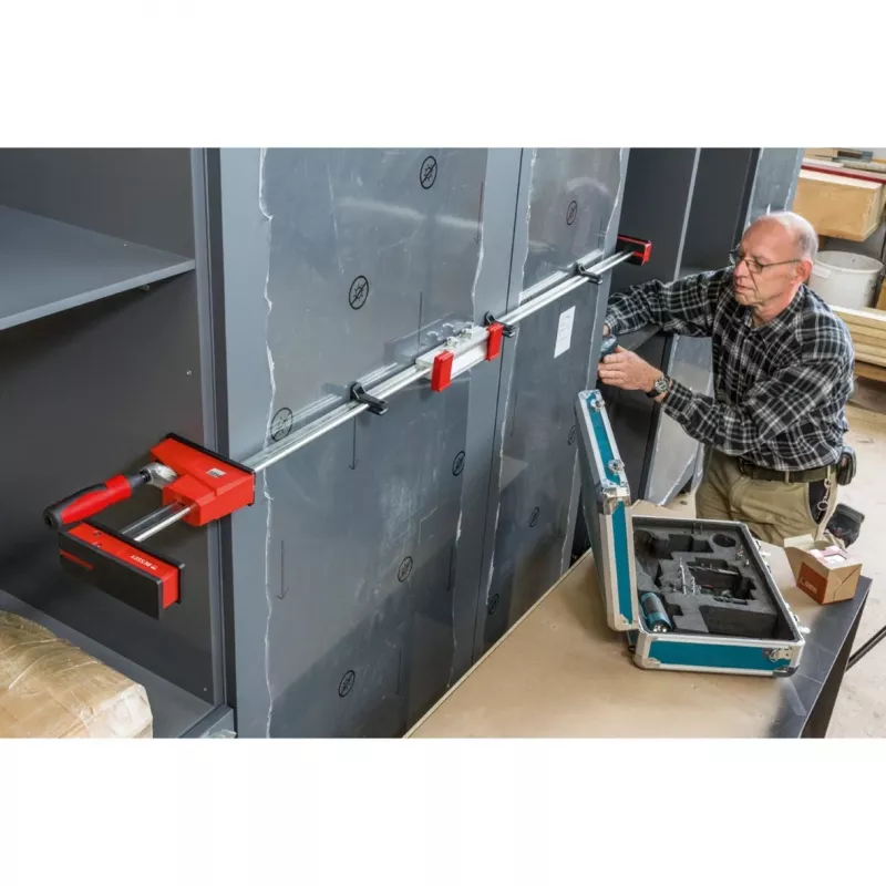Bessey Korpuszwingen-Verlängerung KBX20, Aluminium, rot