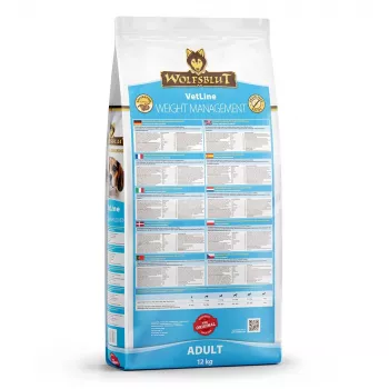 Trockenfutter für Hunde Wolfsblut VetLine Weight Management Truthahn — 12 kg, getreidefrei, 22% Protein, 8% Fett