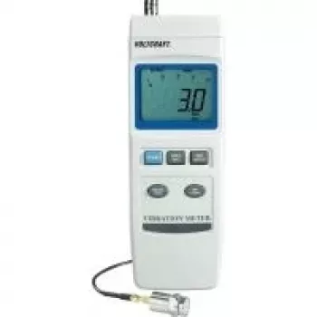 Voltcraft VBM-100 Vibrations-Messgerät, Datenlogger ± 5 % 0,5 – 199,9 mm/s, 0,05 – 19,9 cm/s, 0,02 –
