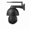 IP-Dome-Überwachungskamera Foscam SD8P 8 MP, 4K 3840 x 2160, 4-fach optischer Zoom, PTZ, IR 50 m, Wi‑Fi, MicroSD bis zu 256 GB