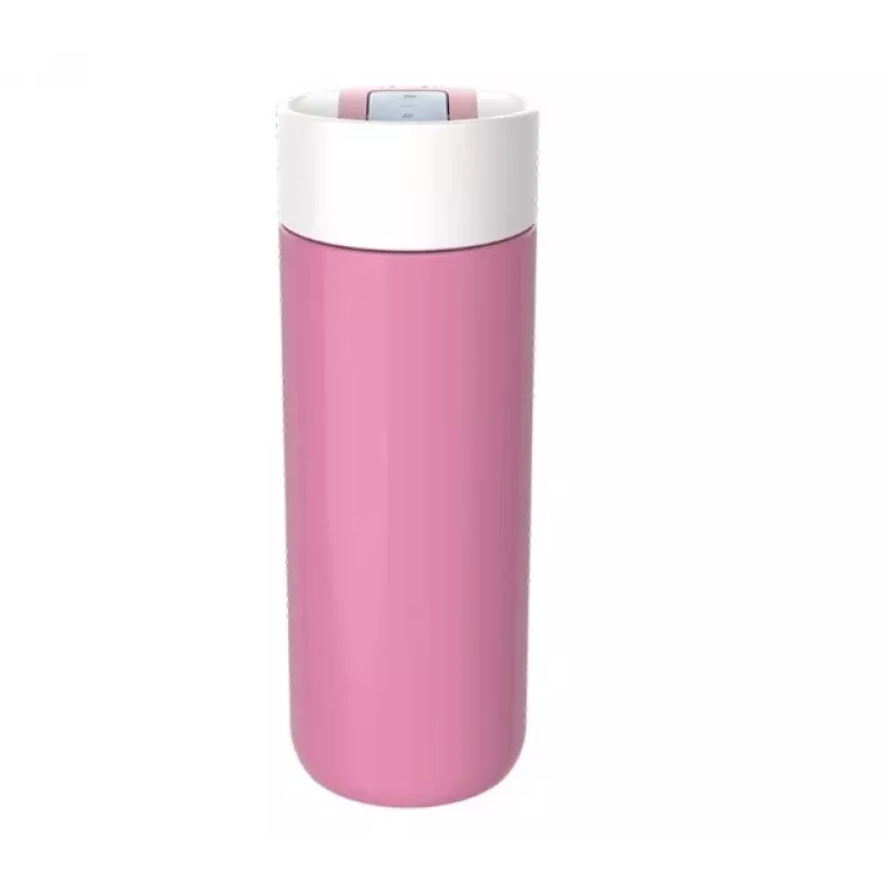 Thermobecher Kambukka 500 ml Edelstahl BE0111-02028, vakuumisoliert, auslaufsicher, Snapclean-Deckel, pink