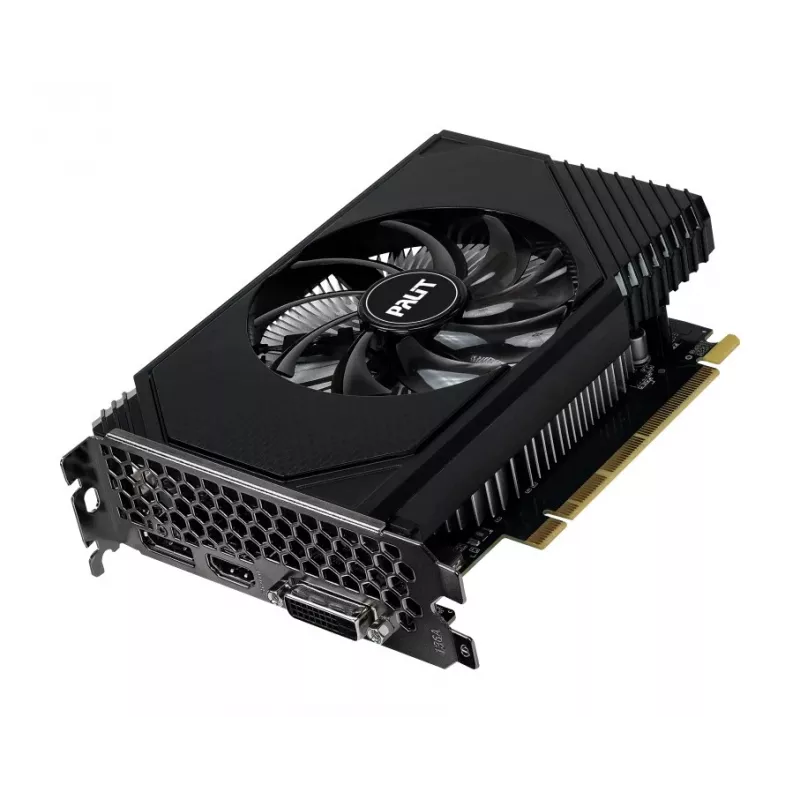 Grafikkarte PALIT GeForce RTX 3050 StormX OC – 6 GB GDDR6, 96-Bit, PCIe 4.0, aktive Kühlung