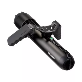 Unterwasser-Scooter VidaXL WAYDOO max. Tiefe 60 m IP68 Li-Ion-Akku 56 min Laufzeit 377×70×70 mm Schwarz