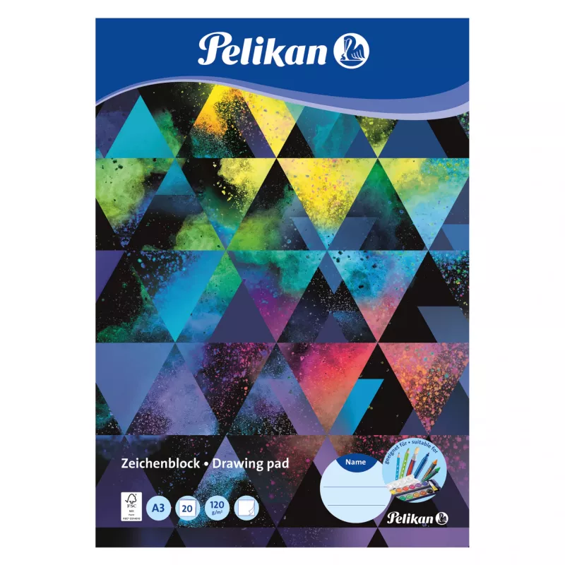 Karton Pelikan 236799 20 Blatt 120 g/m² A3