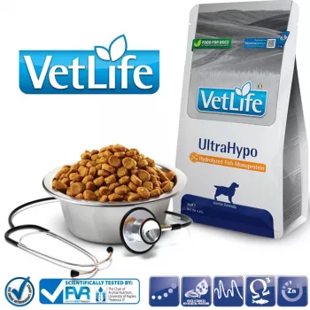 FARMINA Vet Life Ultrahypo Canine - Trockenfutter für Hunde - 2 kg