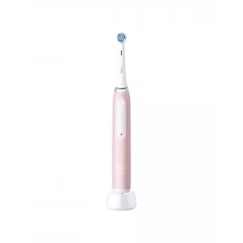 Oral-B Elektrische Zahnbürste iO3 Serie Wiederaufladbar Für Erwachsene Anzahl der enthaltenen Bürstenköpfe 1 Blush Pink Anzahl der Zahnputzmodi 3